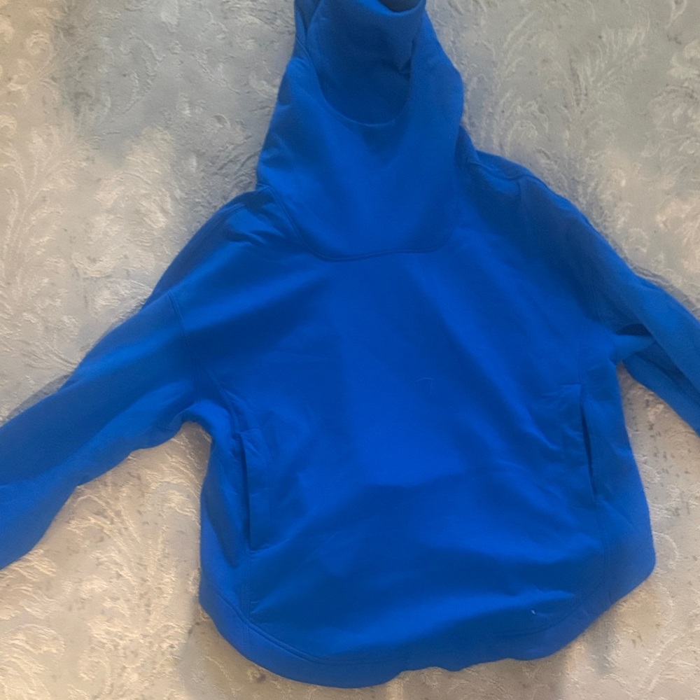 FP Movement by Free People Vibrant Blue High-Neck Sweatshirt